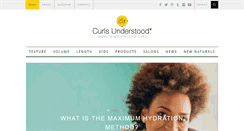 Desktop Screenshot of curlsunderstood.com